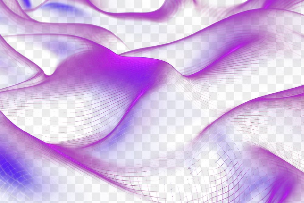 PNG  Abstract digital mesh purple pattern black. AI generated Image by rawpixel.