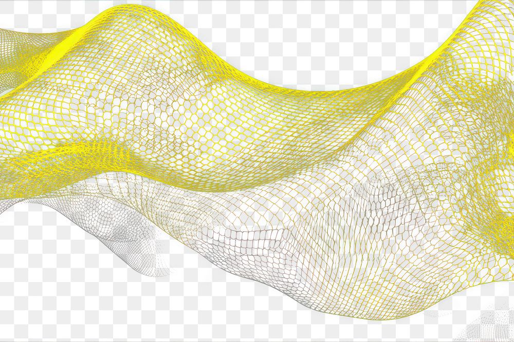 PNG  Abstract digital mesh pattern yellow backgrounds. AI generated Image by rawpixel.