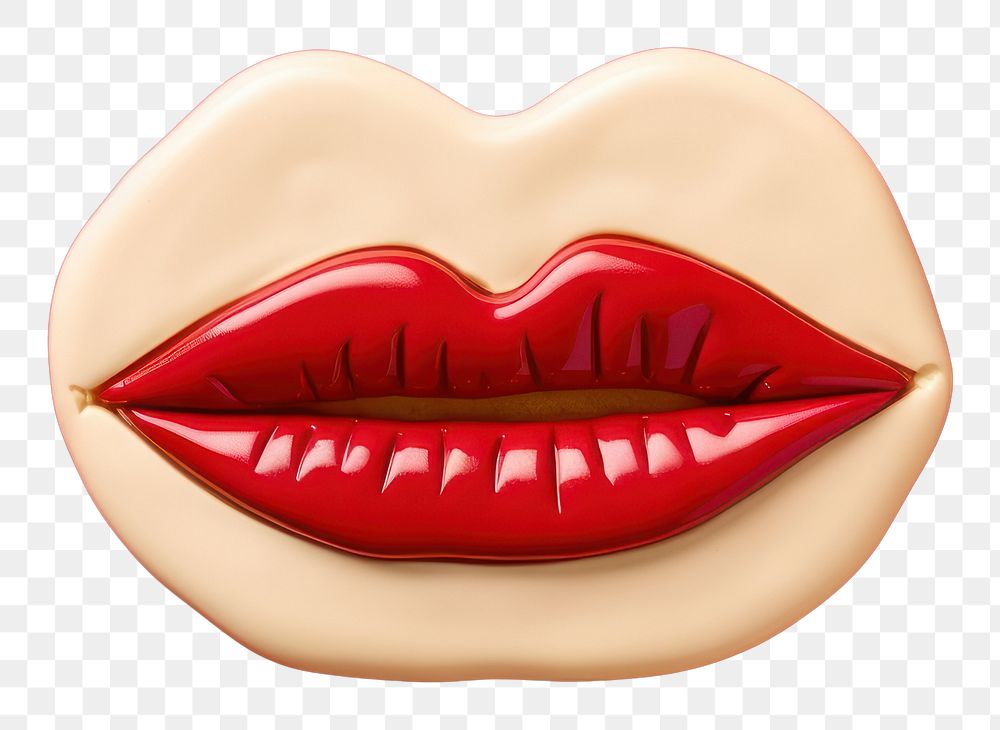 PNG Lips lipstick perfection moustache. AI generated Image by rawpixel.