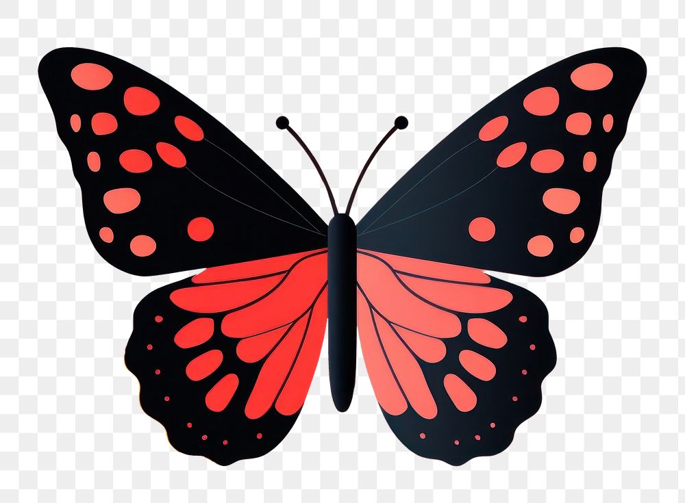 PNG Memphis design of minimal butterfly background art invertebrate graphics.