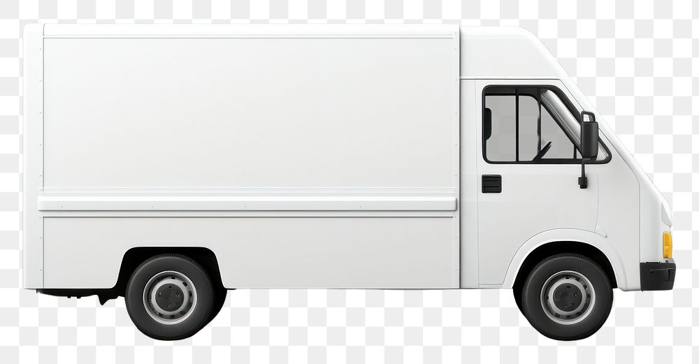 PNG Food delivery mockup vehicle truck van