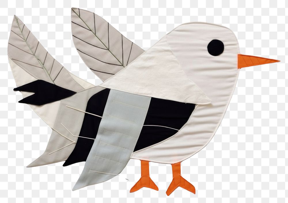 PNG  Simple abstract fabric textile illustration minimal of a bird art pattern animal.