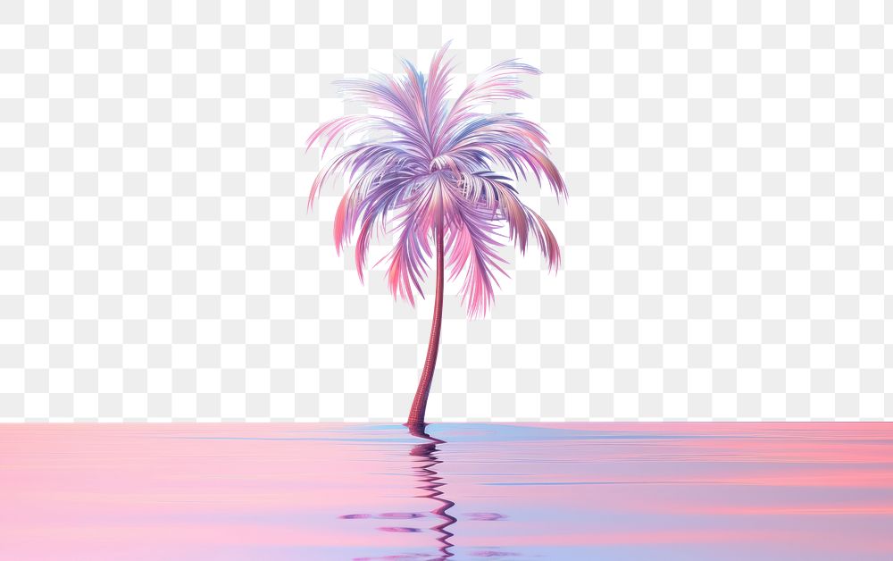 PNG Palm tree outdoors tropical horizon
