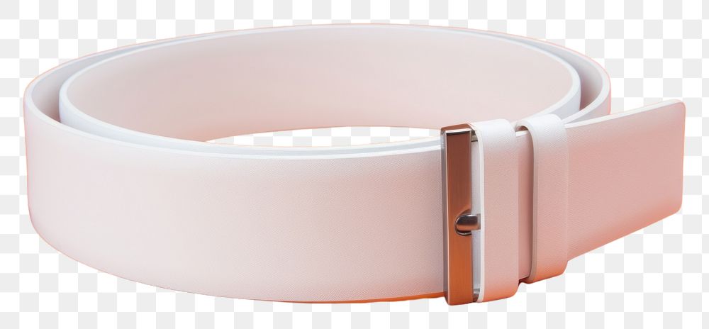 PNG  Blank leather belt mockup white orange background accessories.