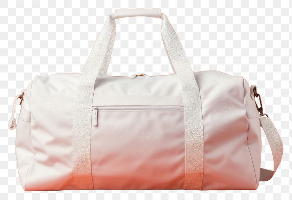 PNG  Duffle bag mockup handbag luggage purse.