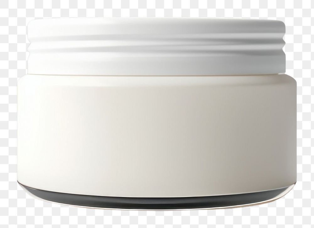 PNG Cosmetic jar mockup cosmetics white background technology.
