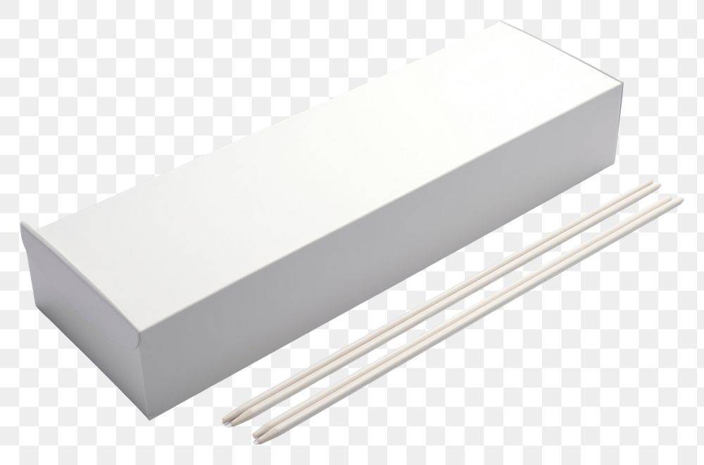 PNG Chopsticks packaging mockup white white background simplicity.