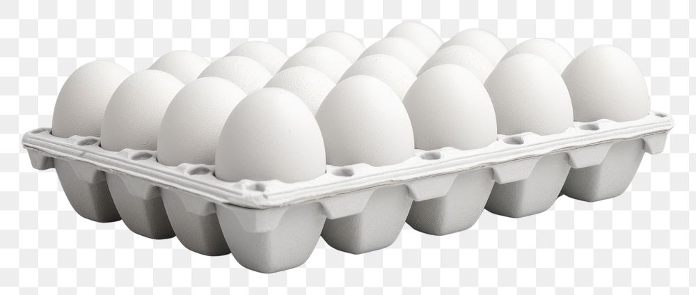 PNG Egg carton mockup white food gray.