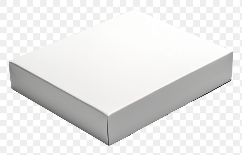 PNG Mailing box mockup white gray gray background.