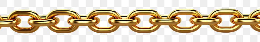 PNG A shiny metal chain backgrounds gold white background