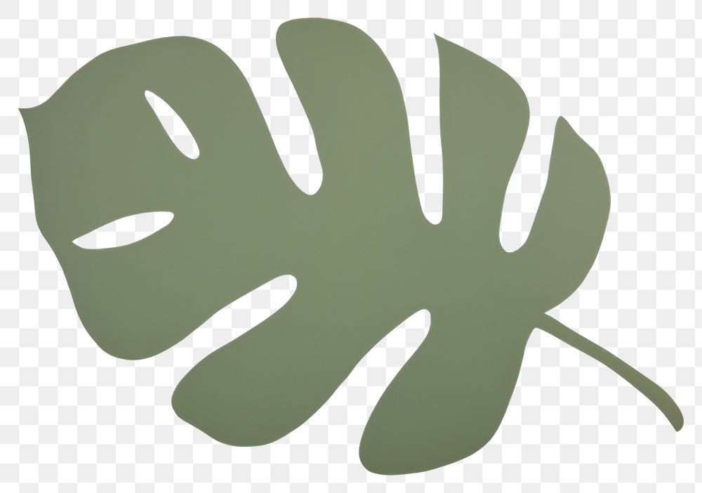 PNG A green leaf plant logo white background.