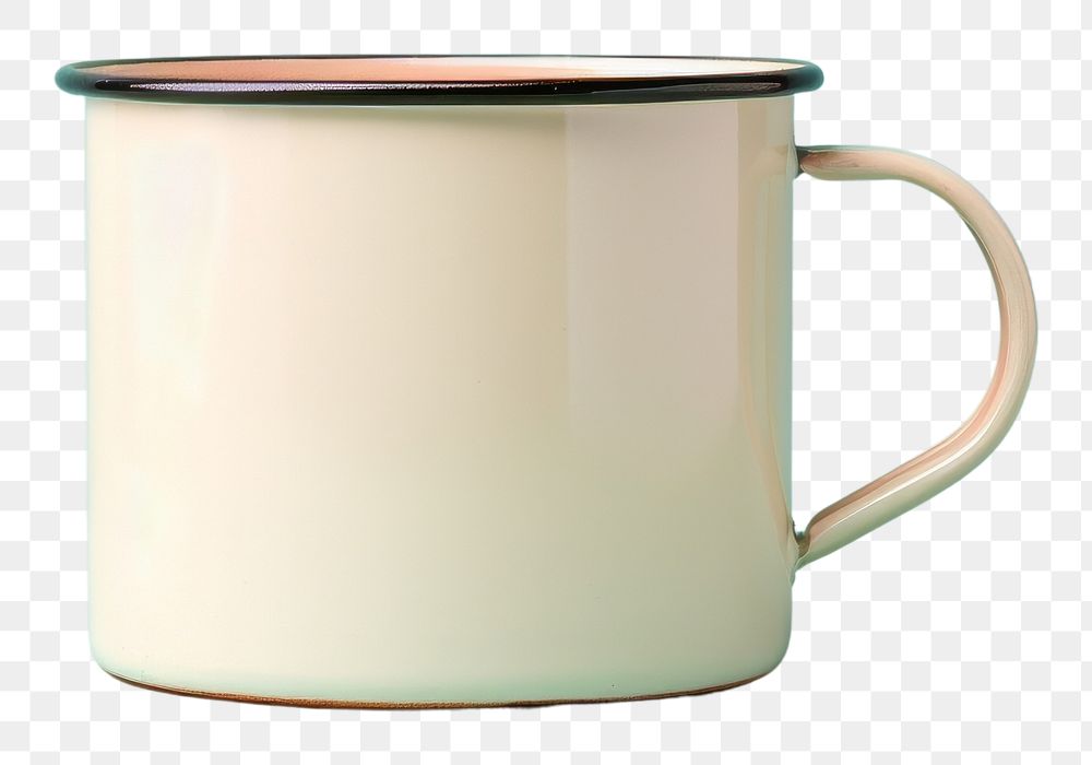 PNG Porcelain drink cup mug.