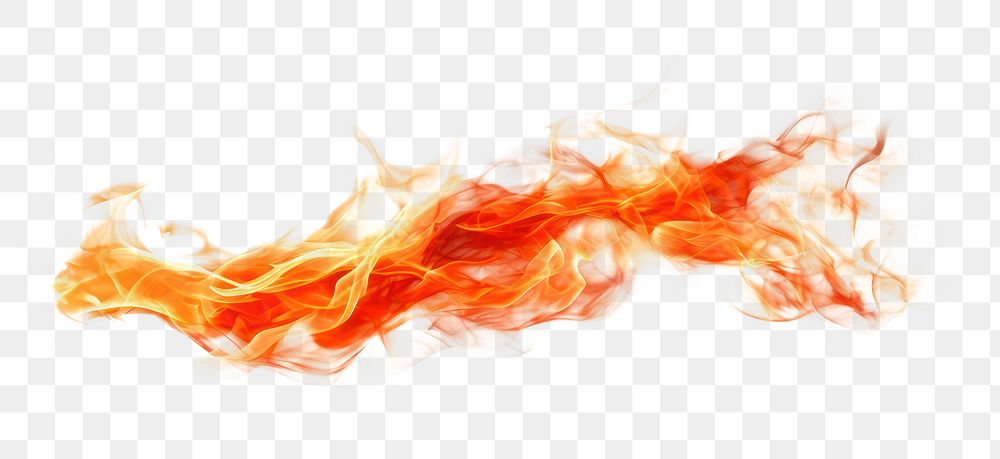 PNG  Fire flame fire motion white background. AI generated Image by rawpixel.
