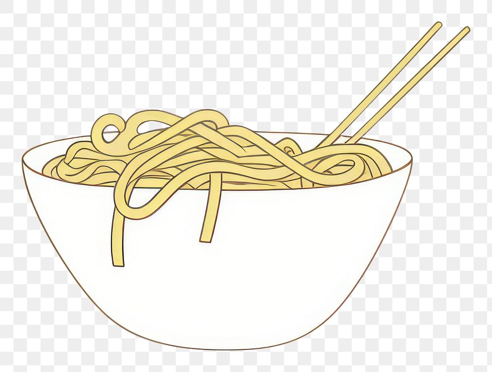 PNG  Illustration of noodle spaghetti pasta food.