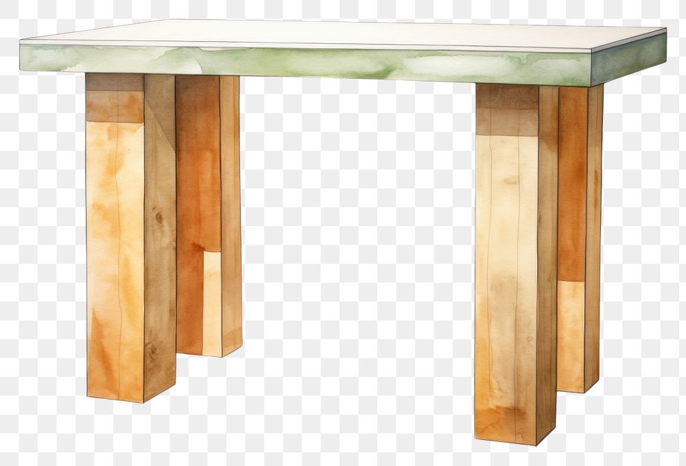 PNG Furniture table architecture rectangle.