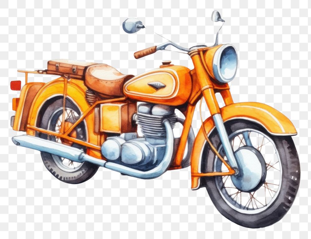 PNG Motorcycle vehicle wheel transportation.