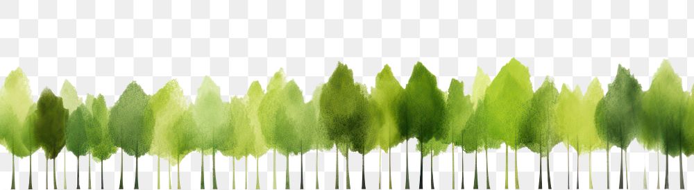 PNG Green trees backgrounds outdoors nature.