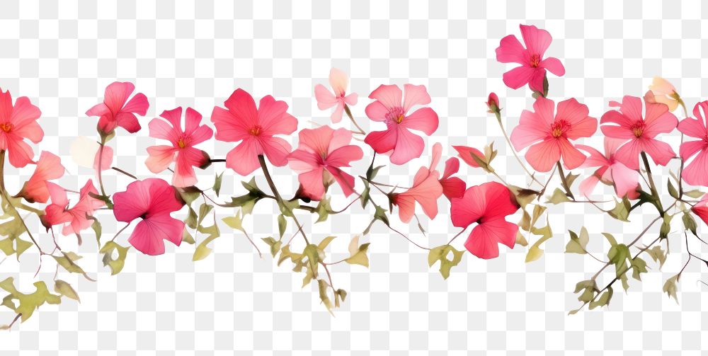 PNG Pink flowers blossom petal plant.
