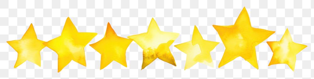 PNG Yellow stars white background symbol animal.