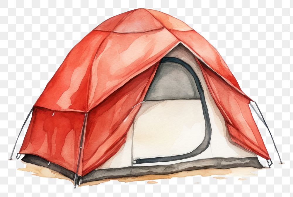 PNG  Camping tent recreation outdoors. AI generated Image by rawpixel.