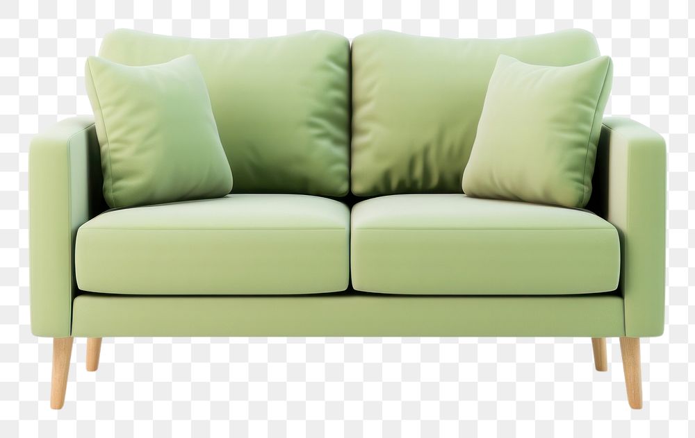 PNG Sofa furniture cushion pillow. AI generated Image by rawpixel.