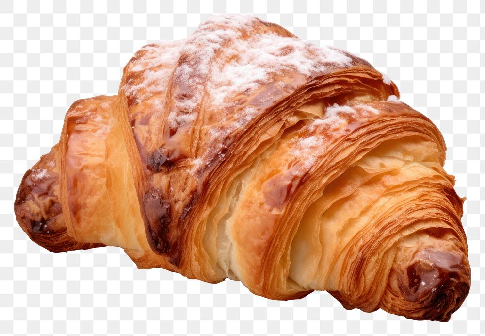 PNG Croissant bread food viennoiserie.