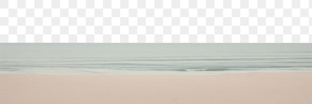 PNG  Beach landscape backgrounds outdoors horizon. AI generated Image by rawpixel.