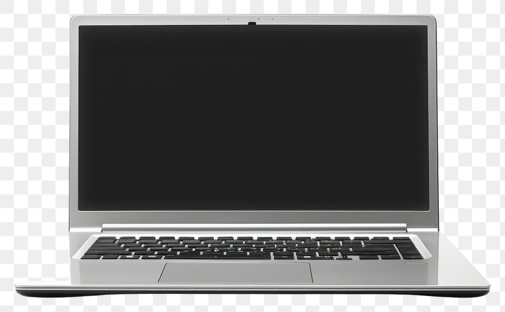 PNG Laptop Chrome material computer white background portability.