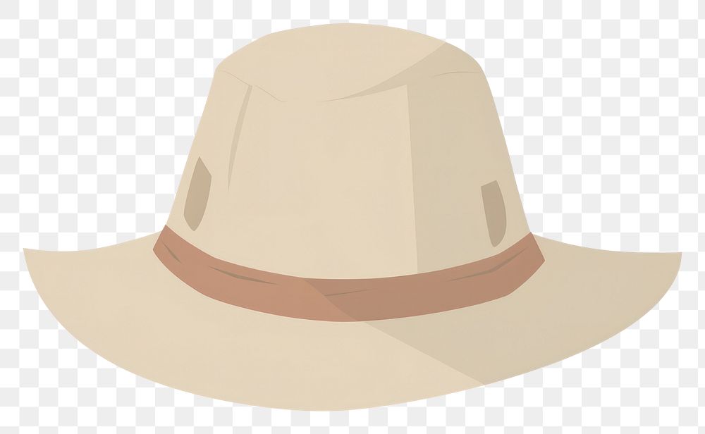 PNG Safari hat white background protection headwear.