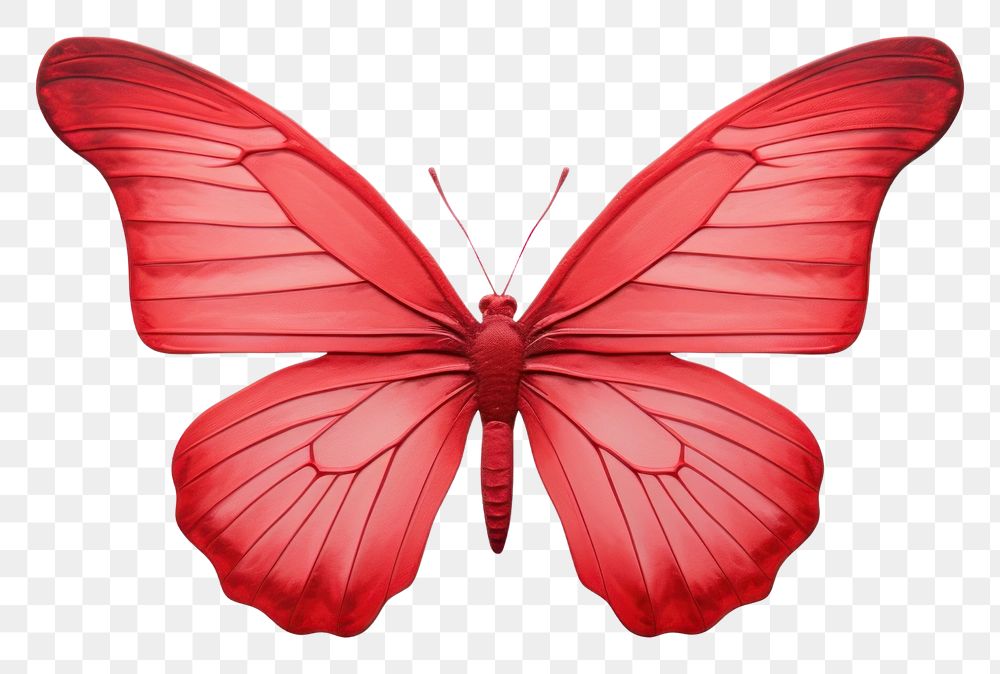 PNG Minimal butterfly animal petal fragility.