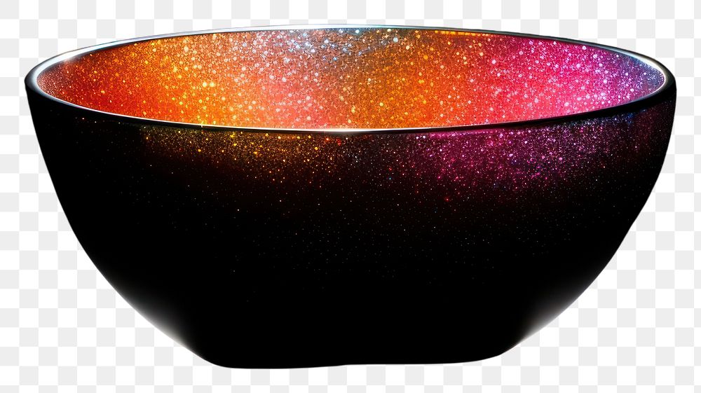 PNG  Salad bowl light black background illuminated. AI generated Image by rawpixel.