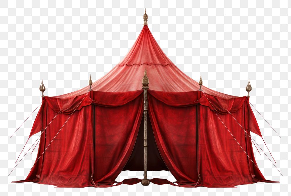 PNG Red tent white background architecture outdoors