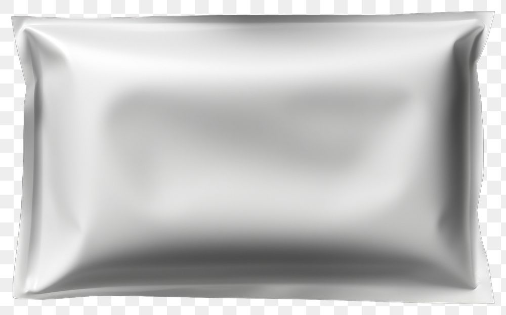 PNG White matte plastic wrap black background monochrome aluminium. AI generated Image by rawpixel.