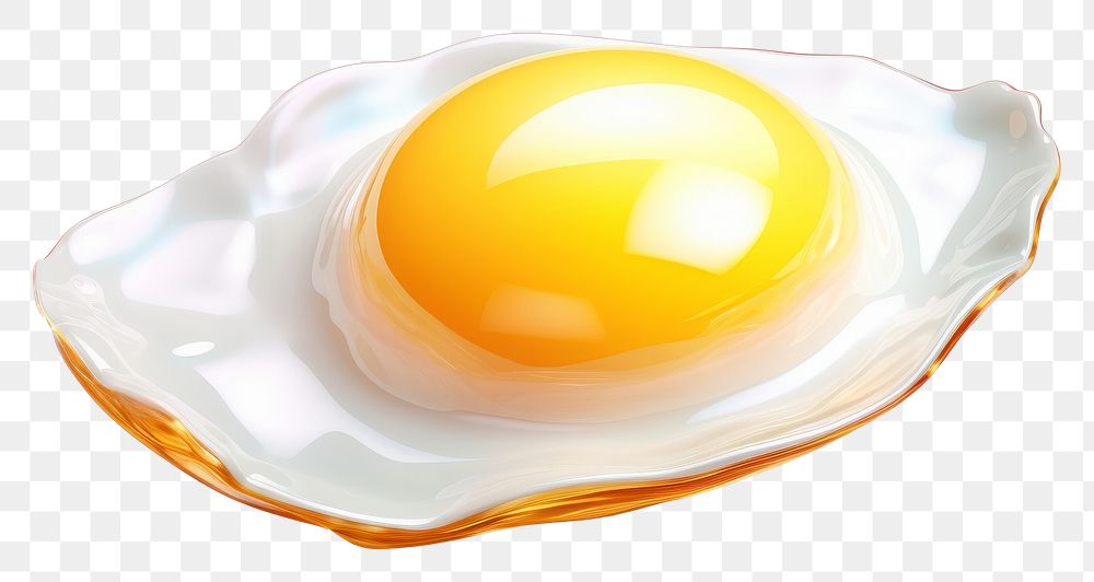 PNG Food egg freshness yellow.