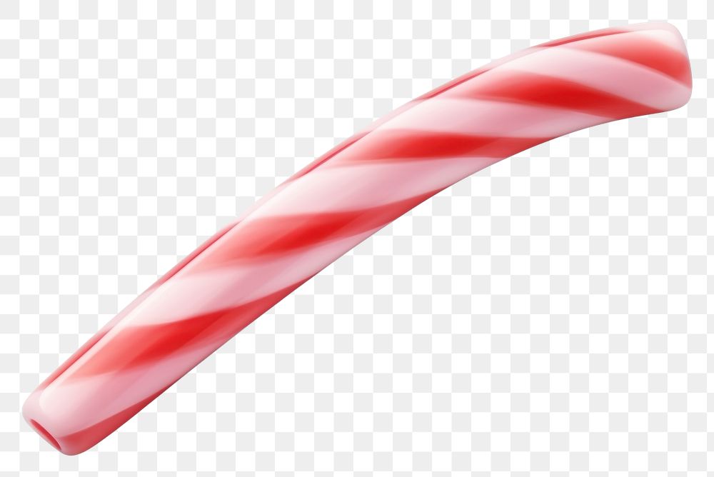 PNG  Pastel candy cane confectionery shape white background.