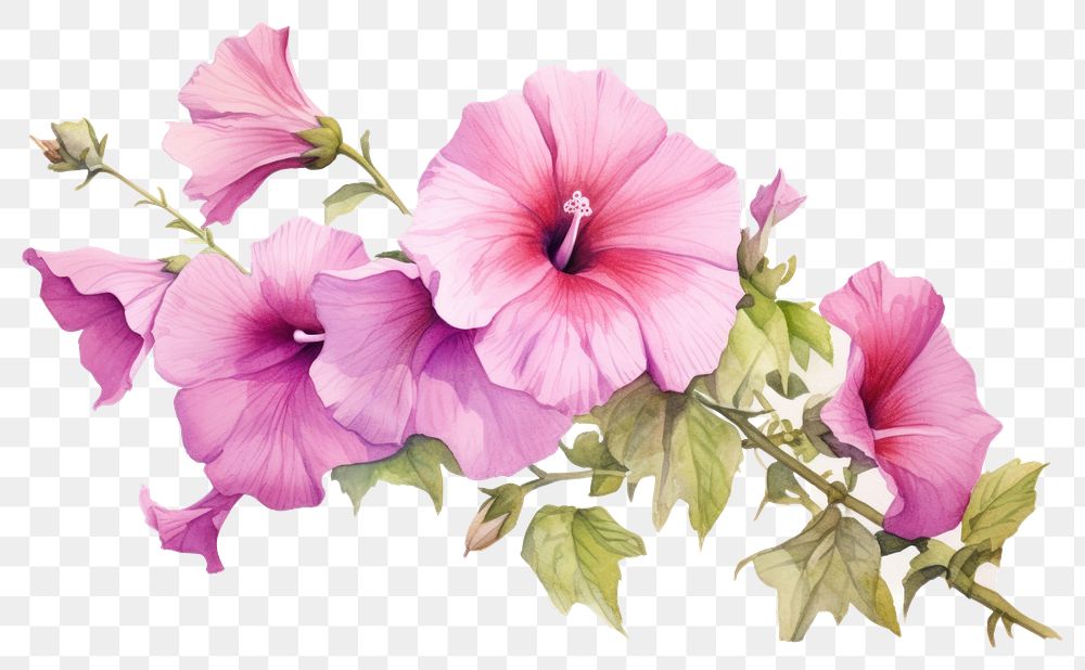 PNG Hibiscus blossom flower plant