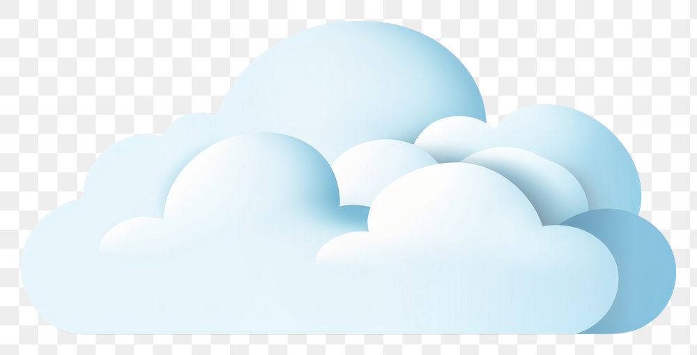 PNG A cloud backgrounds white white background. AI generated Image by rawpixel.