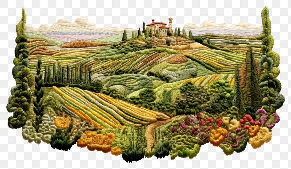 PNG  Tuscany landscape agriculture outdoors nature.
