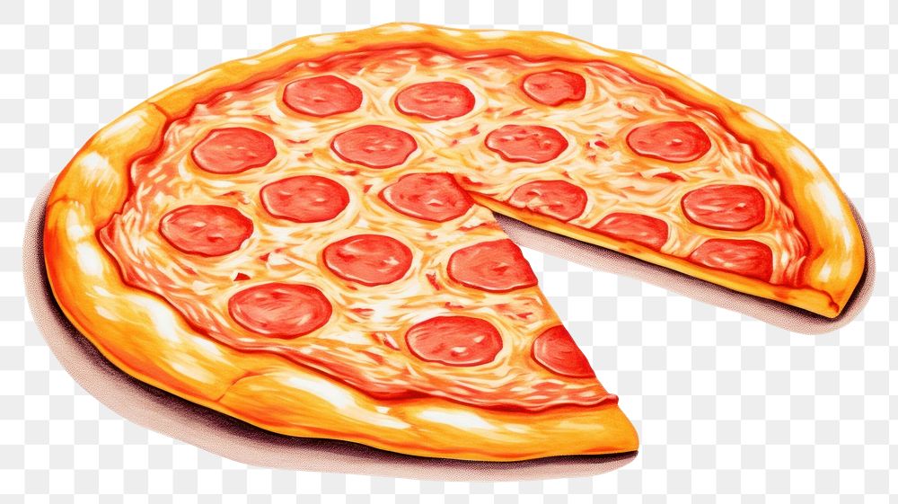 PNG  Pizza food pepperoni freshness.