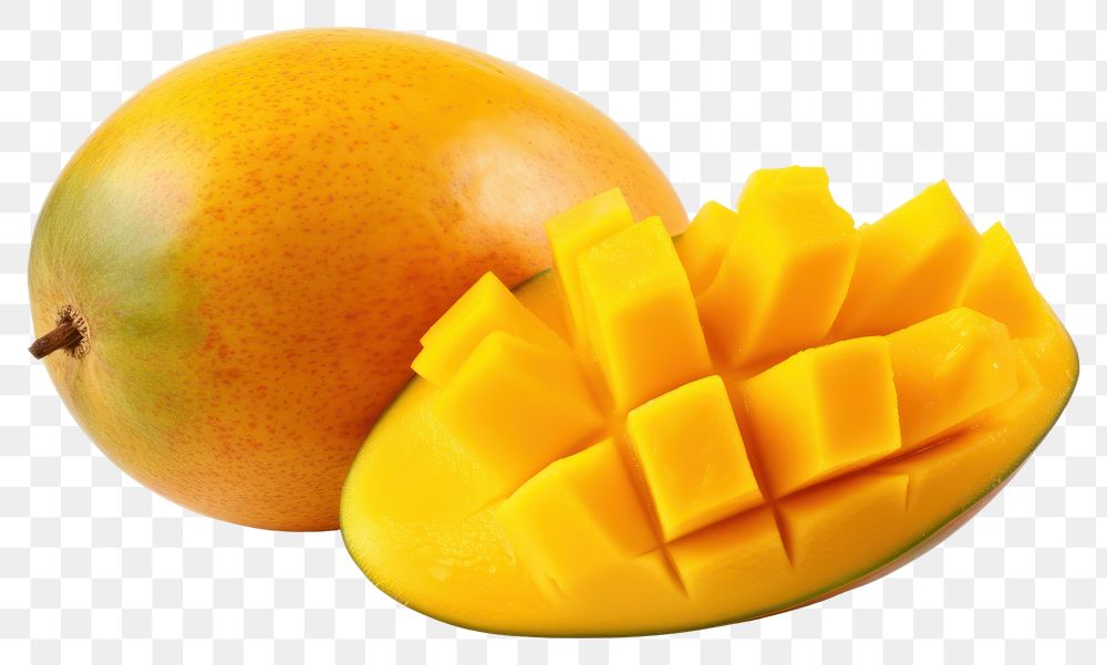PNG Ripe mango fruit plant food.