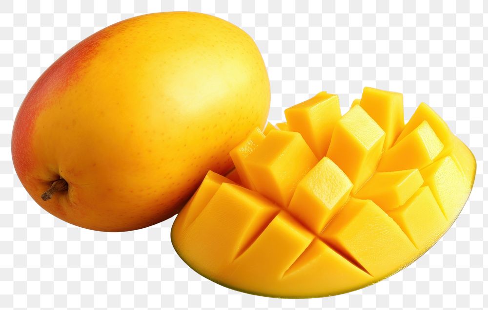 PNG Ripe mangoes fruit plant food.