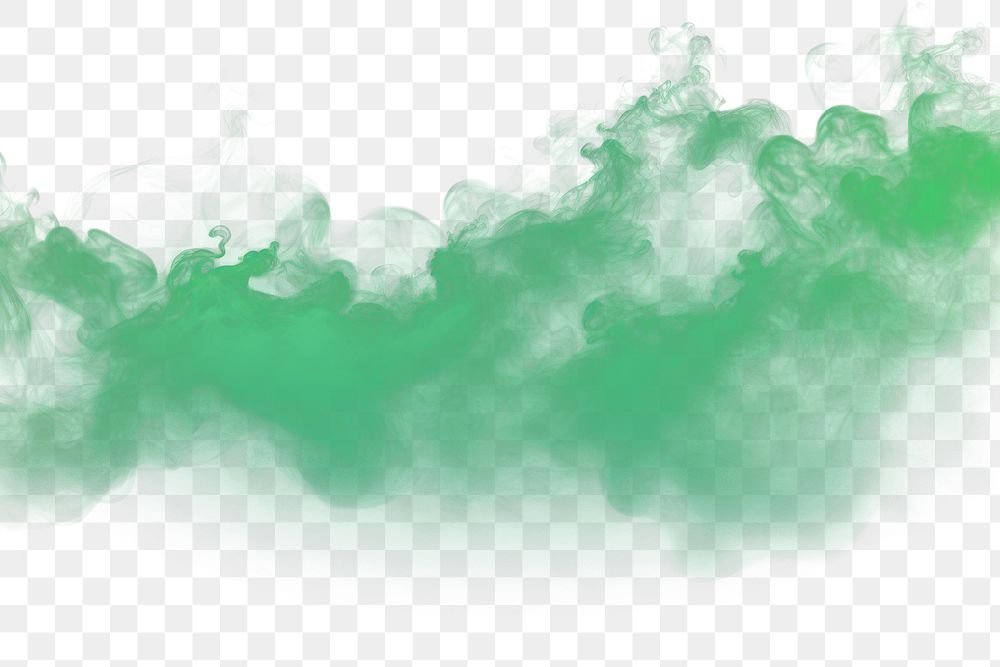 PNG Deep green backgrounds smoke fog