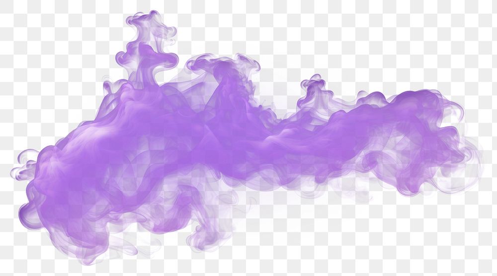 PNG Purple smoke cloud black background