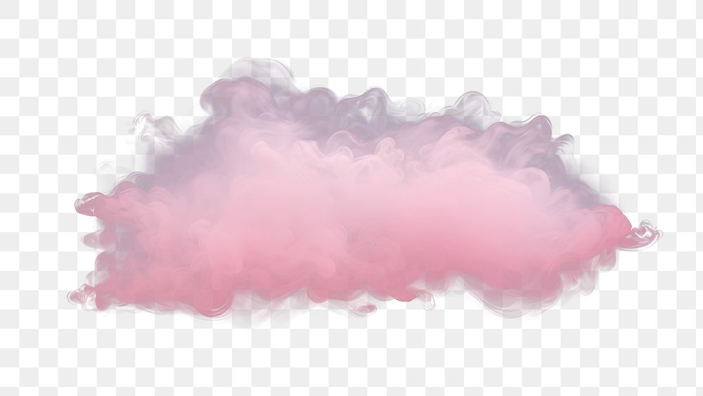 PNG Pink pastel border smoke cloud black background. AI generated Image by rawpixel.
