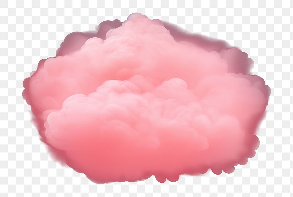 PNG Pink pastel circle nature cloud smoke. AI generated Image by rawpixel.