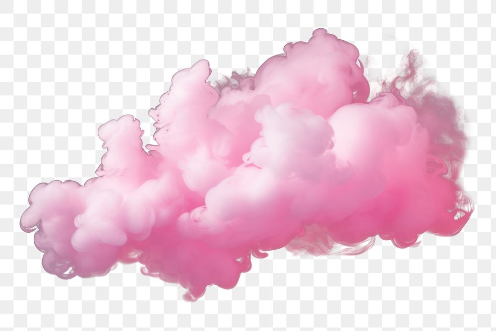 PNG White and pink smoke cloud black background. AI generated Image by rawpixel.
