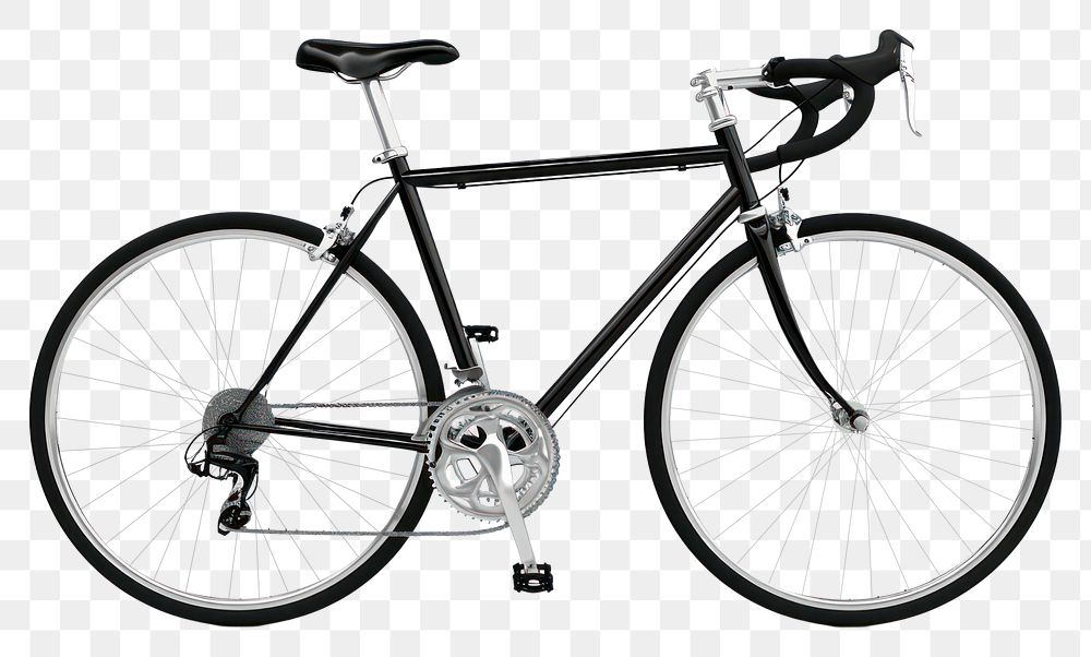 PNG  Road bike bicycle vehicle wheel.