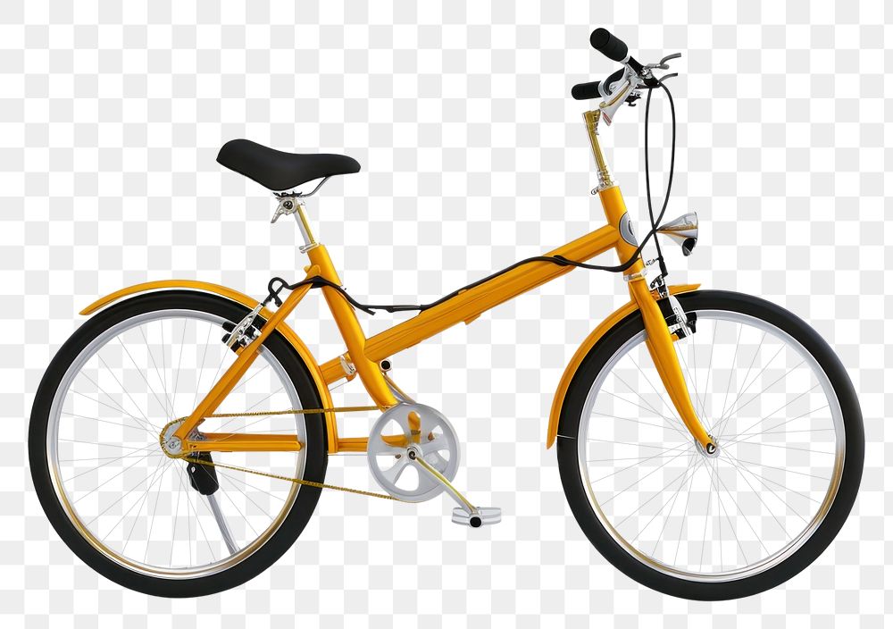 PNG  Folding bicycle vehicle wheel transportation.