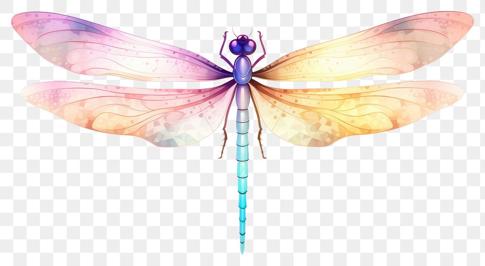 PNG  Chinese dragonfly insect animal white background.