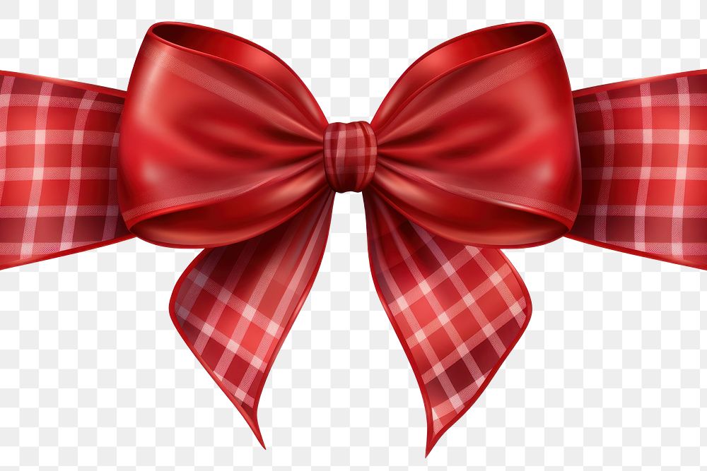 PNG Red ribbon bow christmas celebration accessories. AI generated Image by rawpixel.